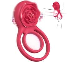 Sensa Vibrerende Cockring - Sex Toys Cockring voor Koppels - Clitoris & Penis Stimulator - Siliconen Penisring - 7 vibraties - Cock Ring voor Mannen - Seksspeeltjes