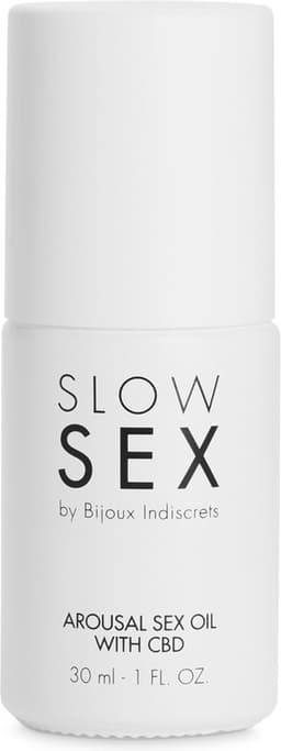 SLOW SEX Arousal Sex Oil met CBD — thumbnail 1