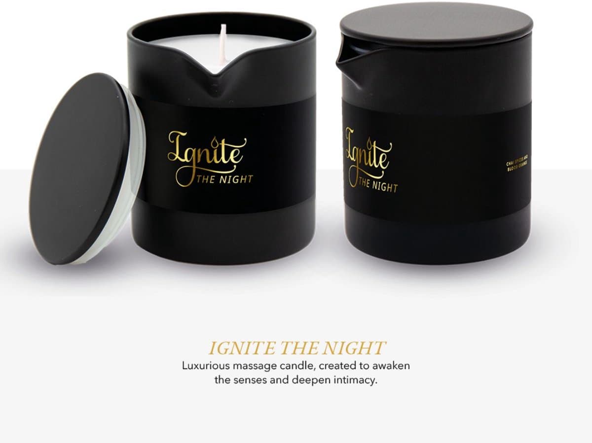 BodyGliss - Intimate Massage candle - Ignite the Night — afbeelding 1