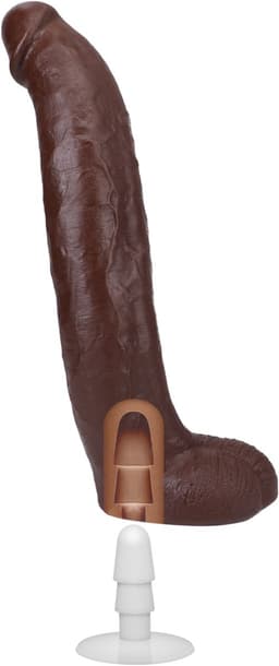 Brickzilla Realistic Ultraskyn Dildo 13 / 33 Cm Chocolate — thumbnail 1