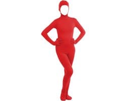 Ademend Zentai Bodysuit voor Volwassenen met Open Gezicht