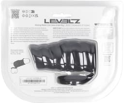 Vibrerende Geribbelde Siliconen Cock Sleeve en Ball Ring - Zwart — thumbnail 2