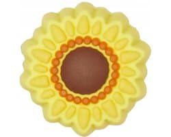 Crocs Sunflower - Jibbitz Pin - Schoendecoratie - Voor Crocs