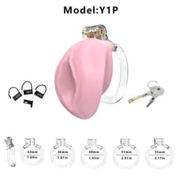 Kuisheidskooi met Vagina - 5 ringen - Penis Slot - Lock — thumbnail 3