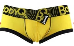 BodyQ Sexy Heren Boxershort – Geel & Zwart – Erotische Herenlingerie – Maat XL — thumbnail 1