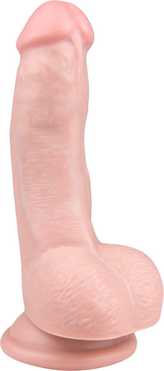 EasyToys - Realistische Dildo met Zuignap - 15 cm - Dildo's - Sex Toys voor Vrouwen en Mannen - Dildo Mannen Anaal - Beige — afbeelding 1