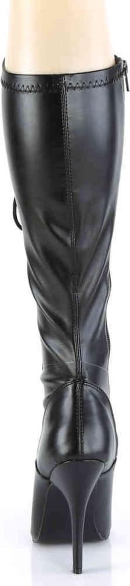 EU 36 = US 6 | SEDUCE-2024 | 5 D-Ring Stretch Knee BT, Side Zip — thumbnail 4