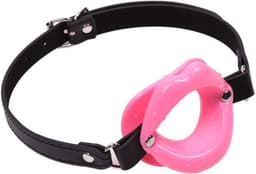Erodit® Sexy Lips open mond gag - Siliconen Roze lippen gag - Fetish gag - Open mond gag - Mond gag - O-ring gag - SexToy - BDSM - Sex bondage spel mannen - Erotiek - Seks speeltjes koppels - Mannen - Vrouwen — thumbnail 1