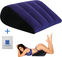 Heuts Goods Sex Kussen® - Sex Kussen - Triangle - Sex Meubel - Sex Pillow - Seksspeeltjes voor koppel - Opblaasbaar Seks Kussen - Voor Mannen & Vrouwen - Seksspeeltjes — thumbnail 1