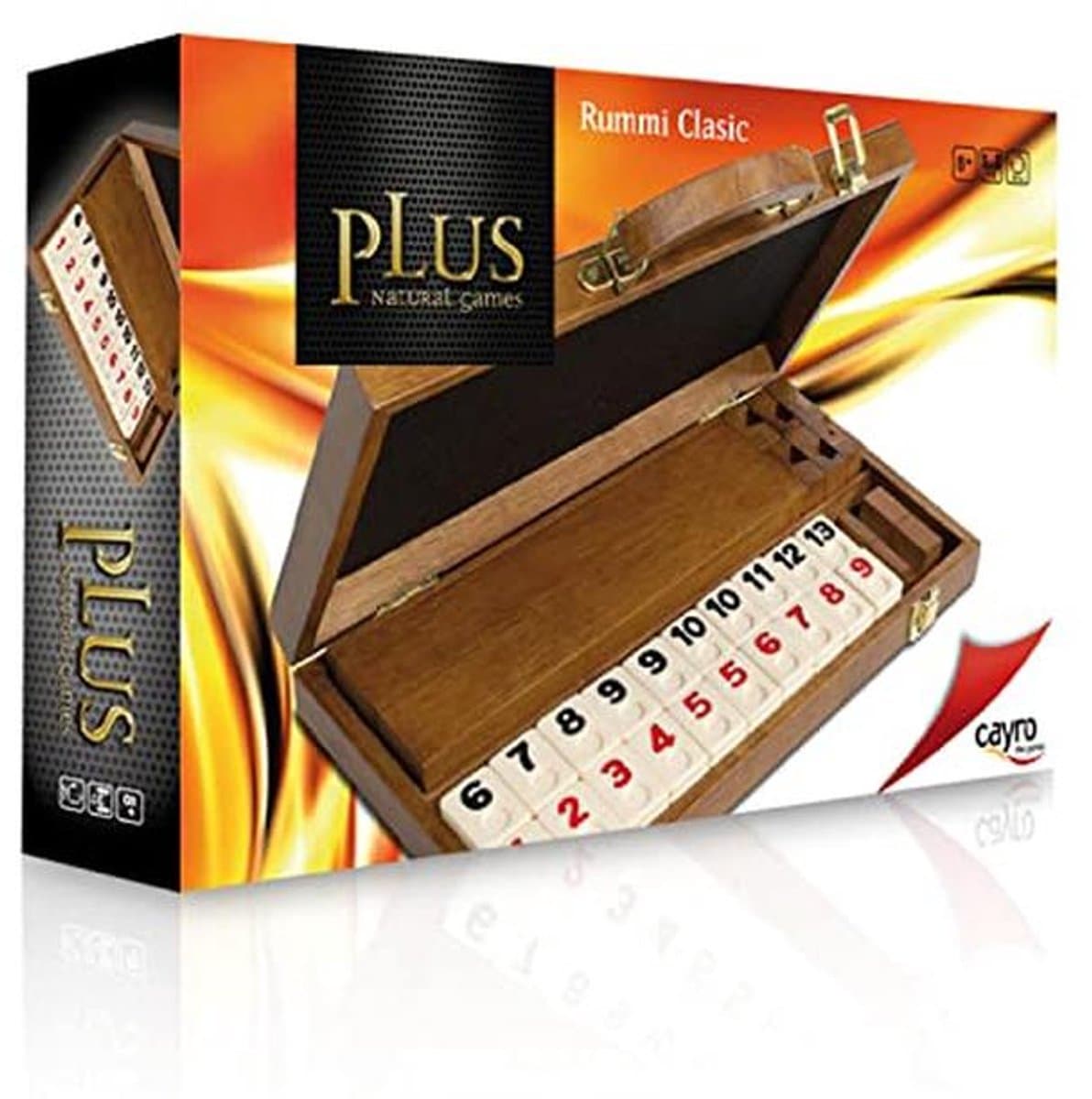 Rummikub Klassiek - Elegante versie van het populaire gezelschapsspel - Geschikt voor 2 tot 4 spelers - Perfect voor kinderen en volwassenen — afbeelding 1