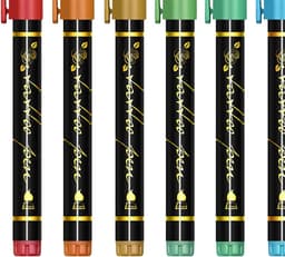 Huidverf Markers - Gezichtsverf Pennen - Artistieke Expressie - 10 Levendige Kleuren - 10 Stuks - Multicolor — thumbnail 5