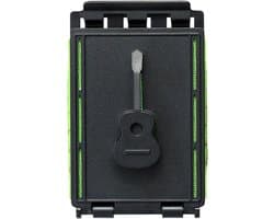 Snaren Reiniger - Gitaar Onderhoud - Instrument Verzorgen - 360 Graden Reiniging - 10 x 6.5 cm - Zwart
