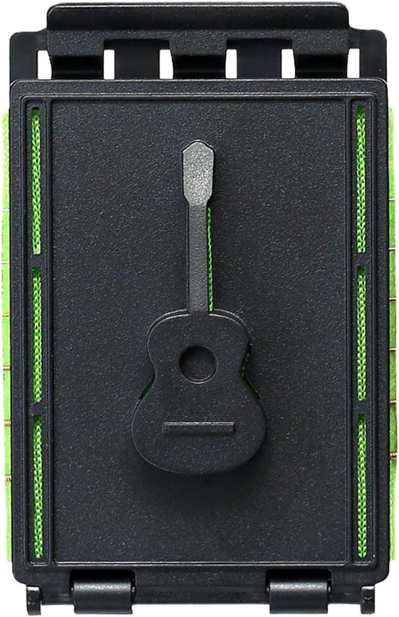 Snaren Reiniger - Gitaar Onderhoud - Instrument Verzorgen - 360 Graden Reiniging - 10 x 6.5 cm - Zwart — afbeelding 1