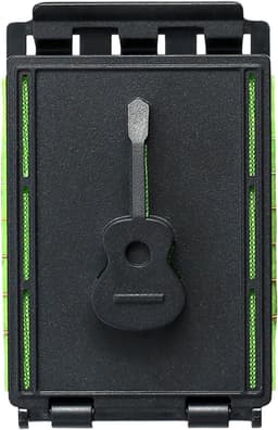 Snaren Reiniger - Gitaar Onderhoud - Instrument Verzorgen - 360 Graden Reiniging - 10 x 6.5 cm - Zwart — thumbnail 1