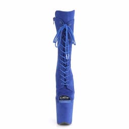 Pleaser - FLAMINGO-1051FS Plateau Laarzen, Paaldans schoenen - Paaldans schoenen - 39 Shoes - Blauw — thumbnail 3