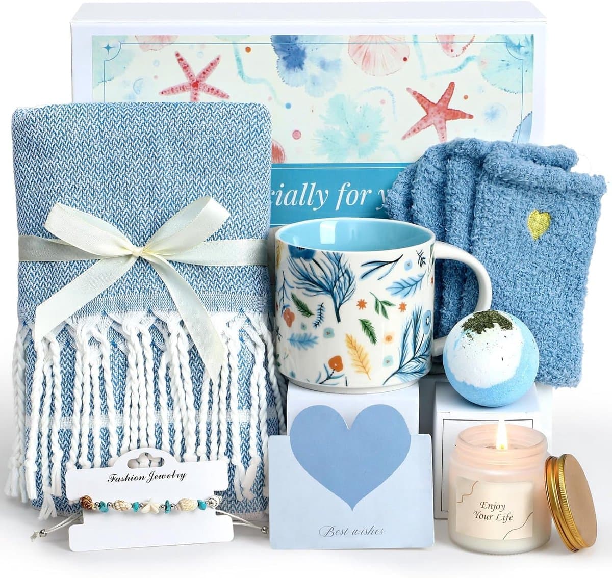 Cadeauset Dames - Verwenpakket Vrouwen - Feestelijke Gelegenheid - Compleet Samengesteld - 20x20x20 cm — afbeelding 1