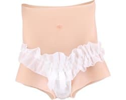 Realistische Siliconen Ondergoed voor Vrouwelijke Contouren - Boxer Shorts voor Transgender, Crossdressers en Cosplay
