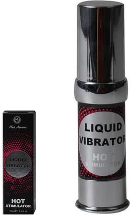 Secret Play Liquid Vibrator Hot - Vloeibare Vibrator - Met Warmte Effect - 15ml — thumbnail 1