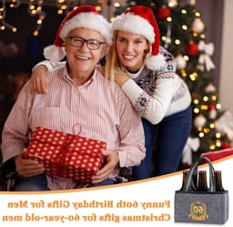 Persoonlijke Verjaardagscadeaus voor Mannen, Handtas voor Mannen, Biercadeaus voor 60e Verjaardag, Unieke Geschenken — thumbnail 2