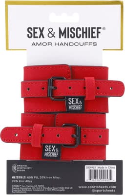 Sportsheets - Sex & Mischief Amor Handcuffs — thumbnail 5