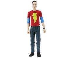 Sheldon Cooper T-shirt met Shazam-figuur