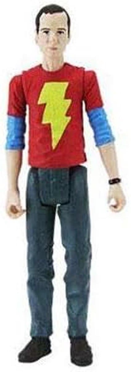 Sheldon Cooper T-shirt met Shazam-figuur — afbeelding 1