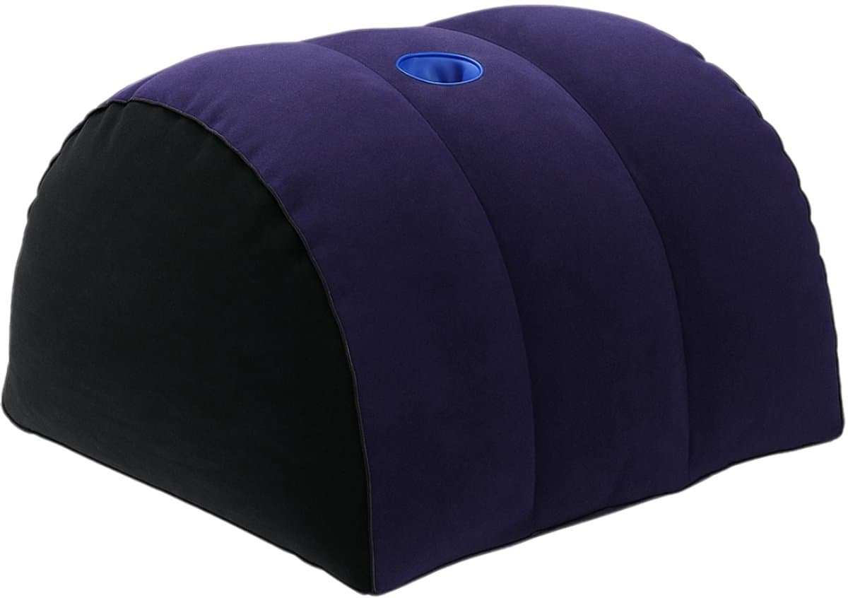 Sex Kussen - Opblaasbaar - Seks Stoel - Seks Kussen - Seks Pillow - met houder voor Sekstoy - Pleasure Pillow - Sexkussen — afbeelding 1