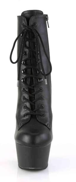 Pleaser - ASPIRE-1020 Plateau Laarzen, Paaldans schoenen - Paaldans schoenen - 38 Shoes - Zwart — thumbnail 2