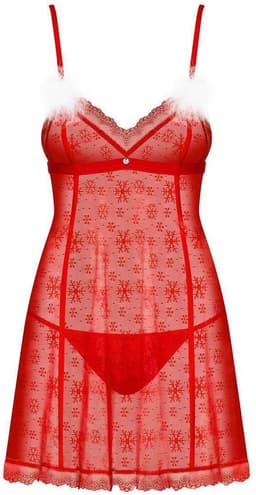 Obsessive - Claussica Babydoll & Thong XS/S — thumbnail 1