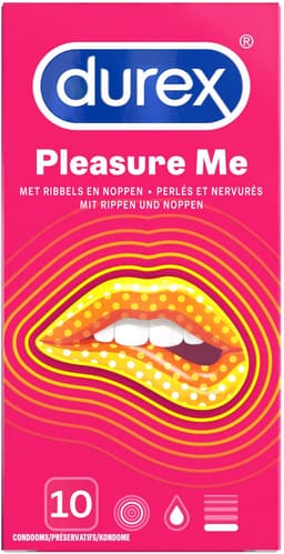 Durex Condooms Pleasure Me 10st - 5 Stuks - Voordeelverpakking — thumbnail 5
