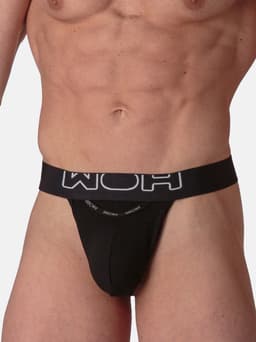 WOH heren g-string sexy fun zwart — thumbnail 3