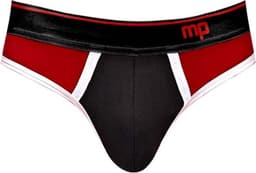 Male Power Panel Thong black L/X — thumbnail 3
