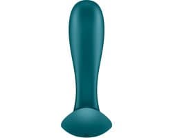 Satisfyer Top Secret+ | Vibrator voor G-spot- & anale stimulatie | 2 apart regelbare motoren | 12 trilprogramma's | werkt op batterijen (CR2) | siliconen | discreet te dragen
