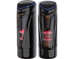 Masturbator voor Man Premium - Sex toys voor mannen - Versie 2.0 verbeterd model - Pocket Pussy - 9 vibratie standen - 8 zuig standen - verwarming optie - Masturbators - Automatische Blowjob simulator