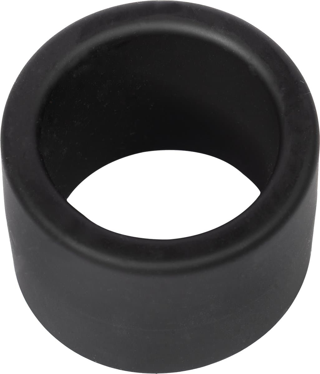 Rimba - Siliconen Scrotumring - Ballstretcher - Hoogte 40 mm - Zwart — afbeelding 1