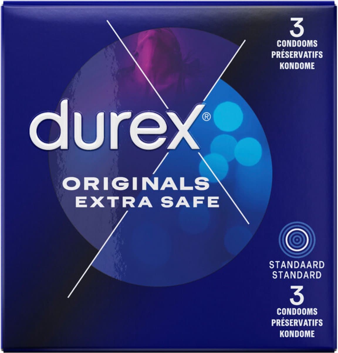 Durex Condooms Extra Safe - 2 x 3 stuks - Voordeelverpakking — afbeelding 1