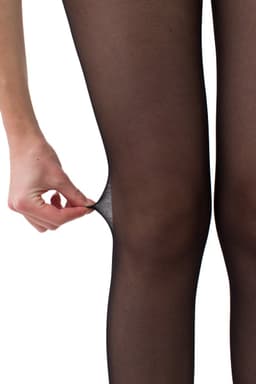 GIULIA Panty - Love 20 - Open Kruis Panty - Strip Panty - Erotiek - Open Heupen - 20 Den - XLarge - Zwart — thumbnail 3