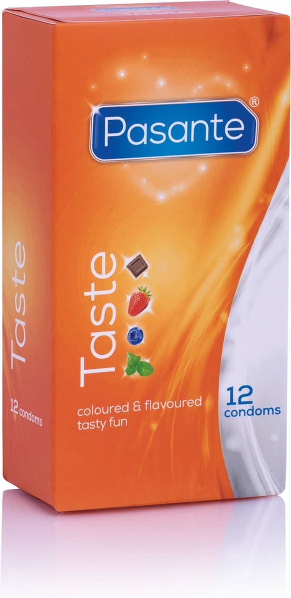 Pasante Taste Condooms - 12 Stuks — afbeelding 1