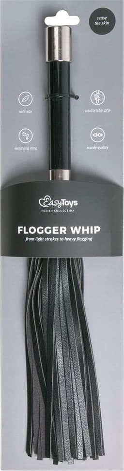 Flogger met metalen handvat — thumbnail 2