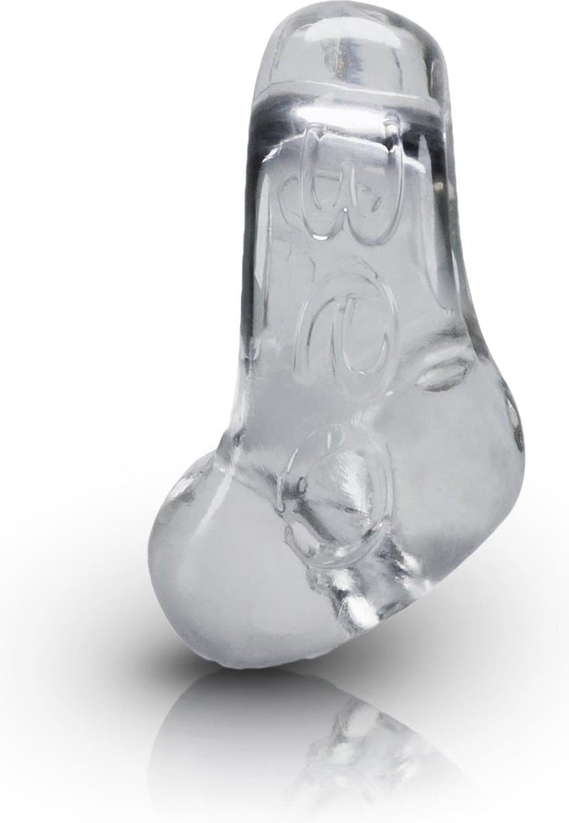 Oxballs - 360 - Cockring en Ball Sling - Transparant — afbeelding 1