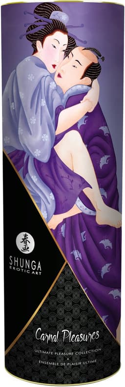 Shunga Carnal Pleasures Collectie Geschenkset - Zwart — thumbnail 3