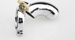 Chastity Cage - kuisheidskooi met dilator - voor mannen - stainless steel - Prolink Novelties® nr. 7 — thumbnail 2