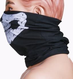 Schedel Multi Use Hoofdbeschermhoed Sjaal Gezichtsmasker Motor Cap — thumbnail 1