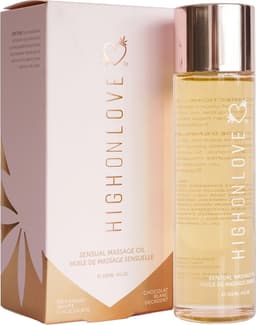 Sensual Massage Olie - Witte Chocolade — thumbnail 4