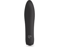 EasyToys - Velvet Vibe - Bullet Vibrator - Oplaadbaar - Vibrators voor Vrouwen en Mannen - Sex Toys voor Vrouwen - Vibrators - Zwart