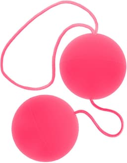 ToyJoy Funky Love Balls - Vaginale Balletjes - Roze - Ø 35 mm — thumbnail 1