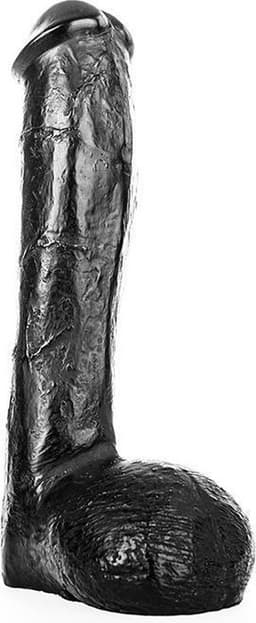All Black Anaal Dildo 23 cm - zwart — thumbnail 4