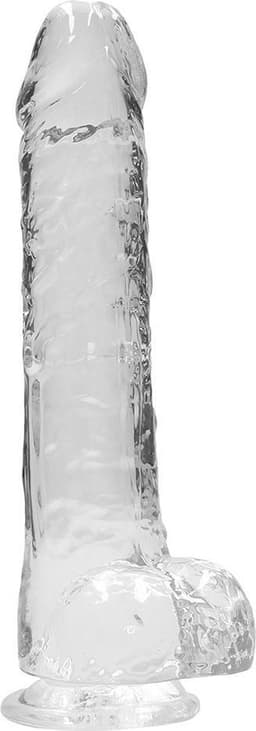 Realistic Dildo with Balls - 9" / 23 cm — thumbnail 3