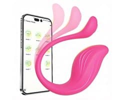 Lzwintrading - Vibrators voor Vrouwen met App Control - Sex Toys voor Vrouwen Koppels - G Spot Bullet Vibrator met 9 Vibratie Standen- Clitoris Stimulator - Panty Vibrator - Draagbare Panty Vibrator