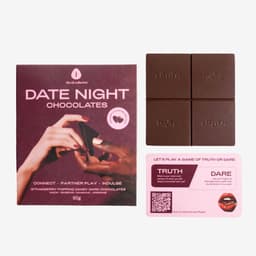 The Oh Collective – Date Night Chocolates – Met Maca & Ginseng – Tabs chocolade sex – Truth or Dare Game Voor koppels — thumbnail 1